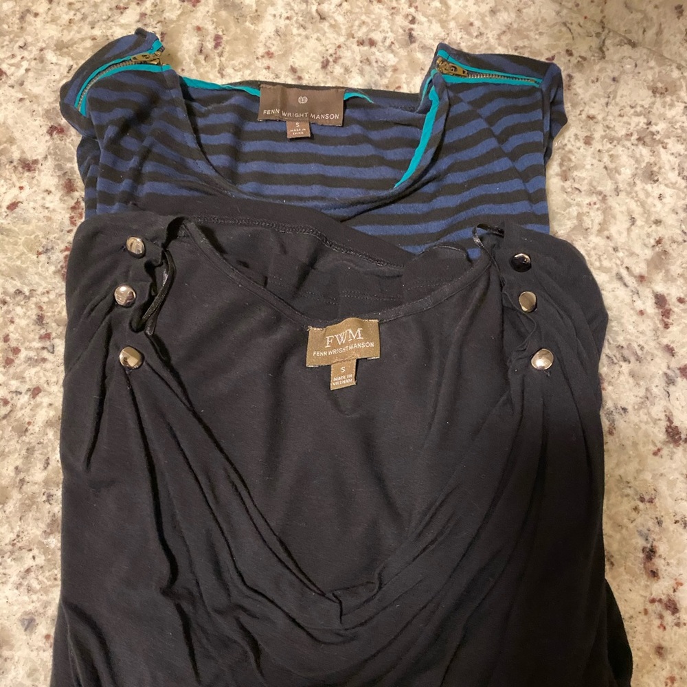 Lot Of 2 Fenn Wright Manson Tops Shirts Size Small